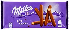 Milka Lila Sticks cookies, 112 g