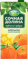 Sochnaya Dolina orange, mango and tangerine juice, 0.95 l