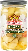 Raznosolnikov pickled champignons, 330 g
