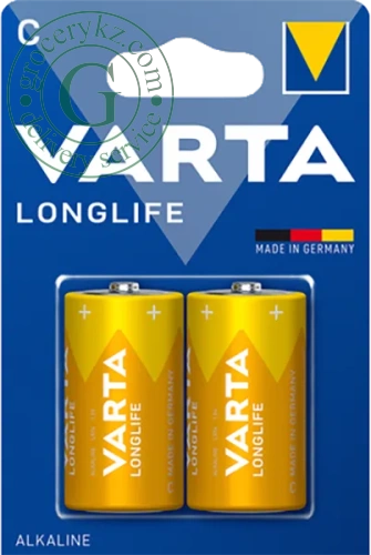 Varta C batteries, 2 pc