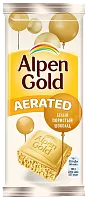 Alpen Gold aerated white chocolate, 80 g