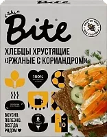 Bite corn-rice crispbread, rye with coriander, 100 g