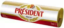 President unsalted butter, 82%, 1 kg