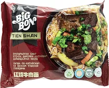 Big Bon noodles with stewed beef flavor, 100 g