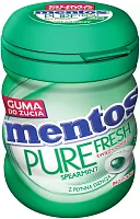 Mentos Pure Fresh gum, spearmint, 60 g