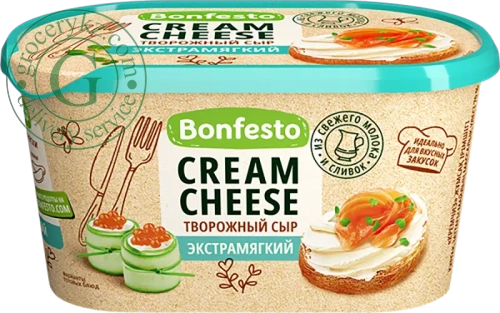 Bonfesto cream cheese, extra soft, 400 g