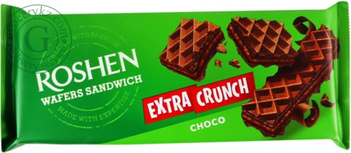 Roshen wafers, choco, 142 g