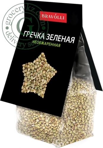 Bravolli green buckwheat, 350 g