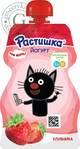 Rastishka yogurt, strawberry, 70 g