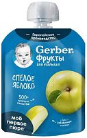 Gerber baby puree, apple, 90 g