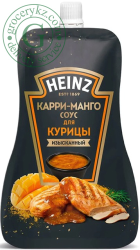 Heinz curry mango sauce for chicken, 230 g