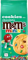 M&M's cookies with chocolate M&M's candies, 180 g