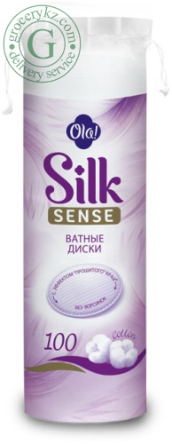 Ola Silk Sense cotton pads, 100 pc