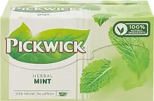 Pickwick herbal tea, mint, 20 bags