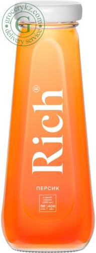 Rich peach juice, 0.2 l