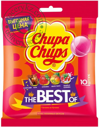 Chupa Chups candies, mix, 120 g