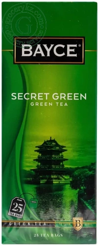 Bayce green tea, 25 bags
