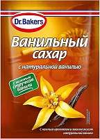 Dr.Bakers vanilla sugar with natural vanilla, 9 g