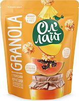 Ol Light granola, tropical fruits, 280 g