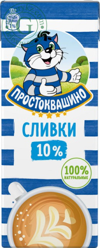 Prostokvashino сream, 10%, 200 g