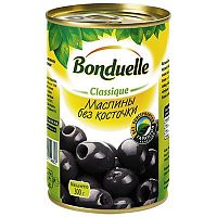 Bonduelle canned black seedless olives, 300 g
