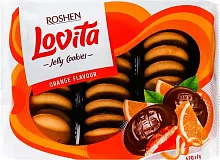Roshen Lovita cookies, orange flavour, 420 g