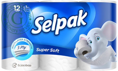 Selpak toilet paper (12 in 1)