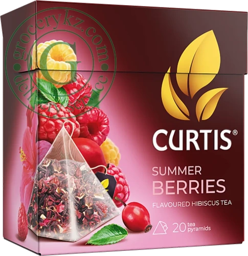 Curtis Summer Berries herbal tea, 20 pyramids