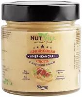 Nutvill american peanut butter, sea salt, 180 g