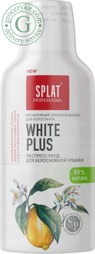 Splat Pro mouthwash, white plus, 270 ml