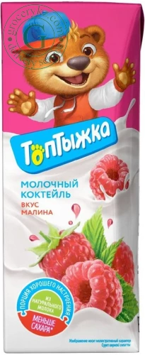 Toptyzhka milkshake, raspberry, 200 g
