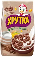 Nestle Khrutka chocolate cereal rings, 210 g