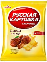 Russkaya Kartoshka potato chips, fried chicken, 50 g