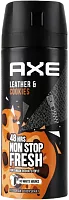Axe men deodorant, leather and cookies, spray, 150 ml