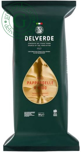 Delverde Pappardelle a Nido 83 pasta, 250 g