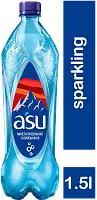 ASU sparkling water, 1.5 l