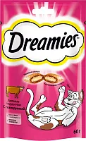 Dreamies dry cat food, beef, 60 g