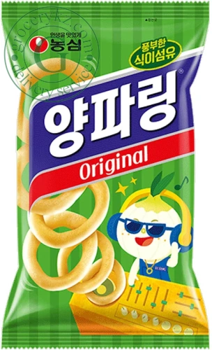 Nongshim onion flavoured rings, 90 g Nongshim onion flavoured rings, 90 g
