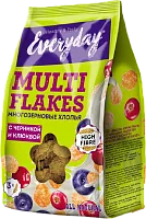 Everyday multi flakes, blueberries and cranberries, 200 g