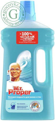 Mr.Proper floor cleaner, ocean, 1000 ml