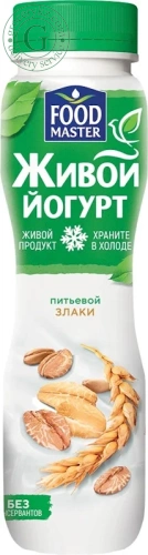 Foodmaster drinking live yogurt, cereals, 280 g