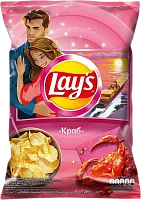 Lay's potato chips, crab, 225 g