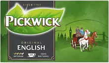 Pickwick black tea, English, 20 bags