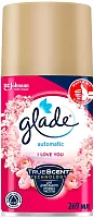Glade air freshener, I love you, automatic spray refill, 269 ml