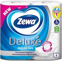 Zewa deluxe Delicate care toilet paper (4 in 1)