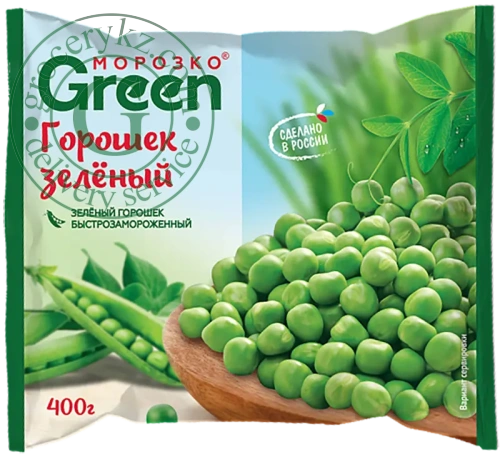 Morozko Green frozen green peas, 400 g
