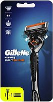 Gillette Fusion 5 Proglide razor handle + shaving blades, 1 pc