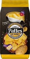Pattes potato chips, classic, 100 g