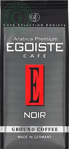 Egoiste Noir ground coffee, 250 g
