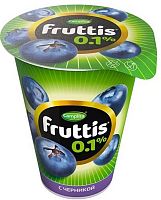 Fruttis yogurt, 0.1%,  blueberry, 310 g